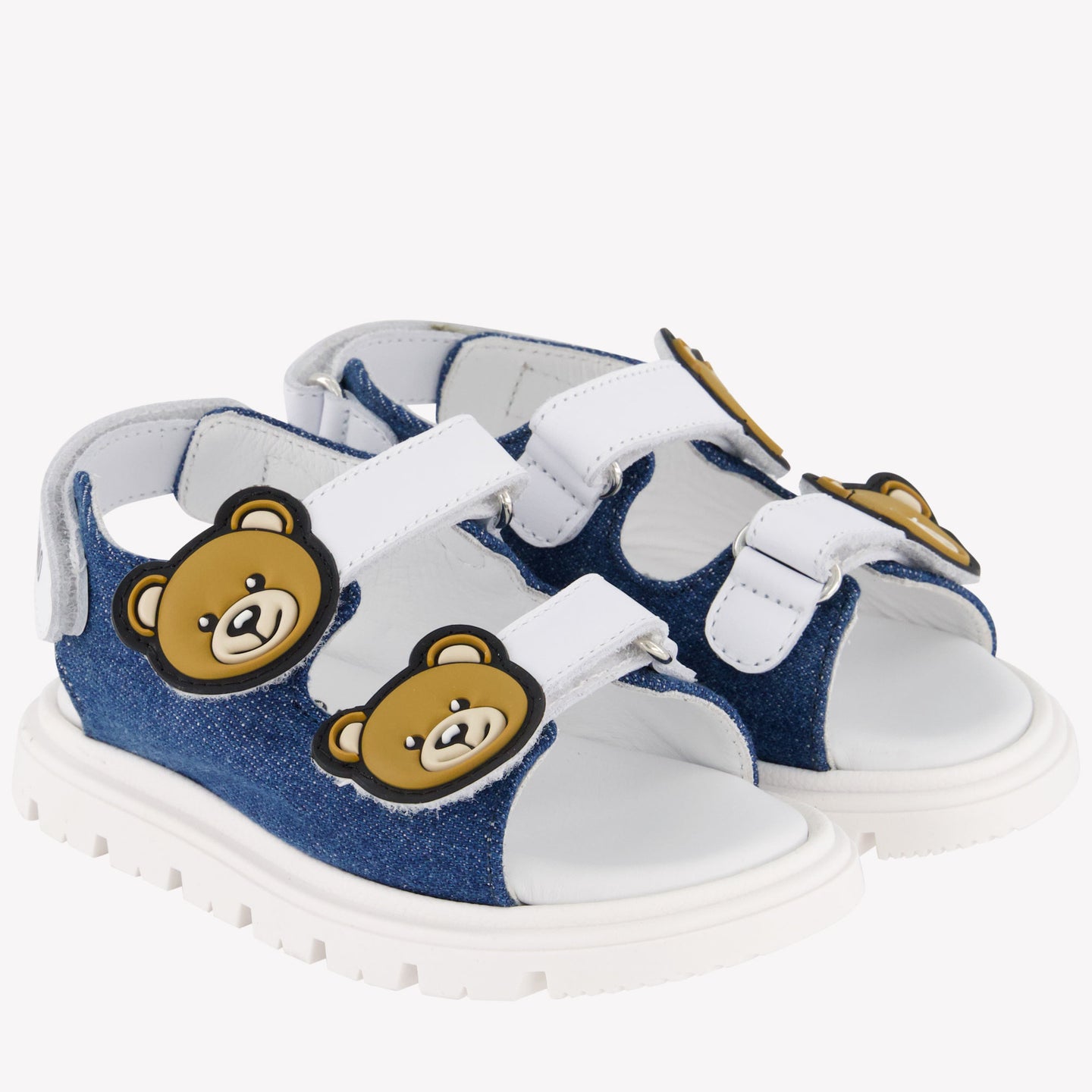 Moschino Unisex Sandalen In Jeans