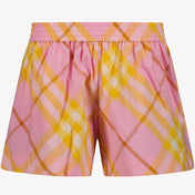 Burberry Meisjes Shorts Roze