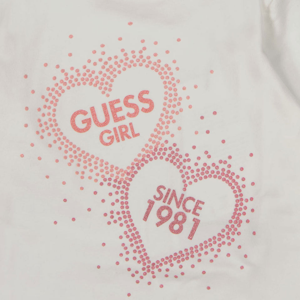 Guess Baby Girls T-shirt OffWhite