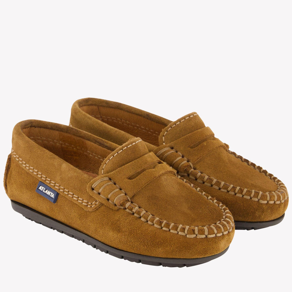 Atlanta Moccasin Unisex Shoes In Camel