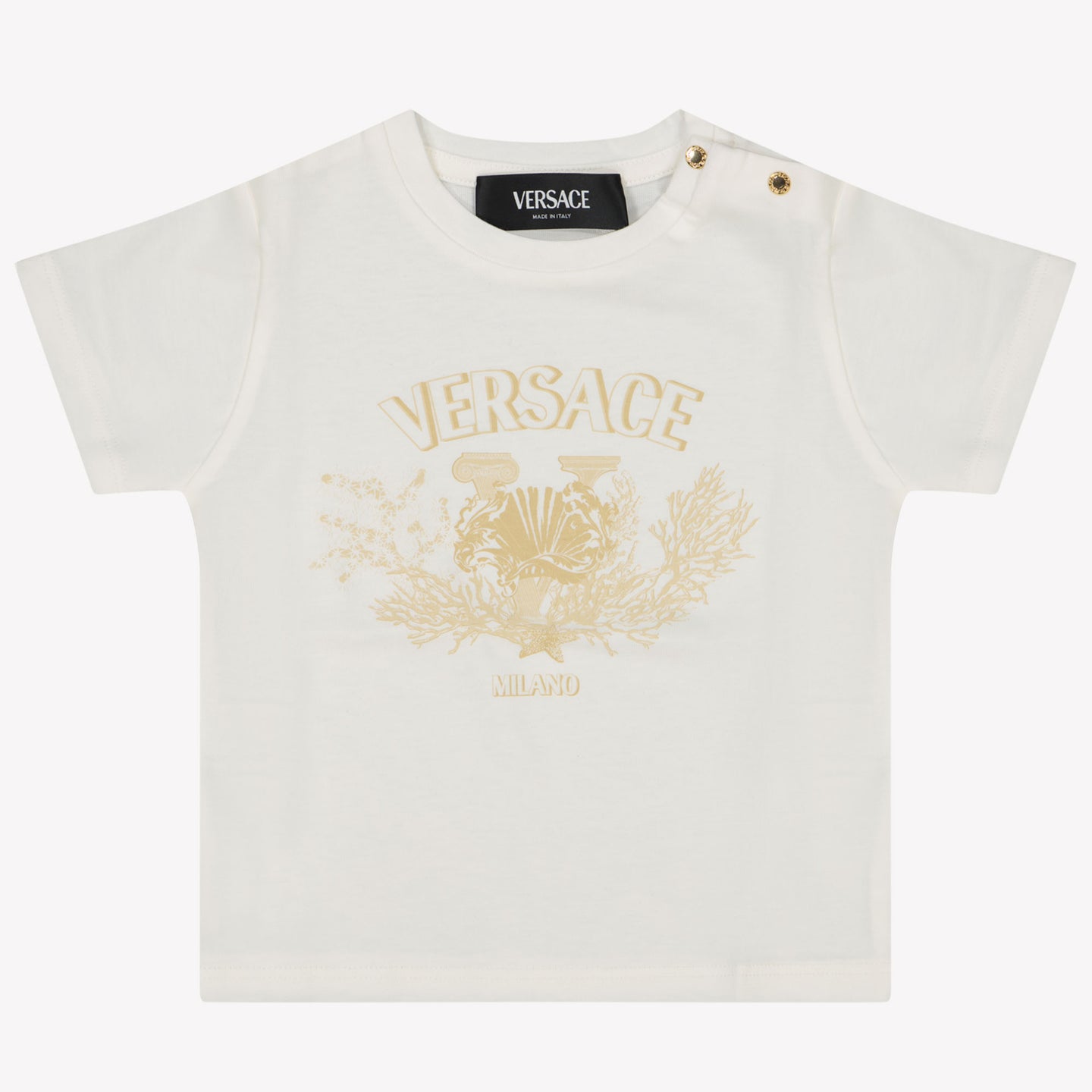 Versace Baby Unisex T-shirt Wit