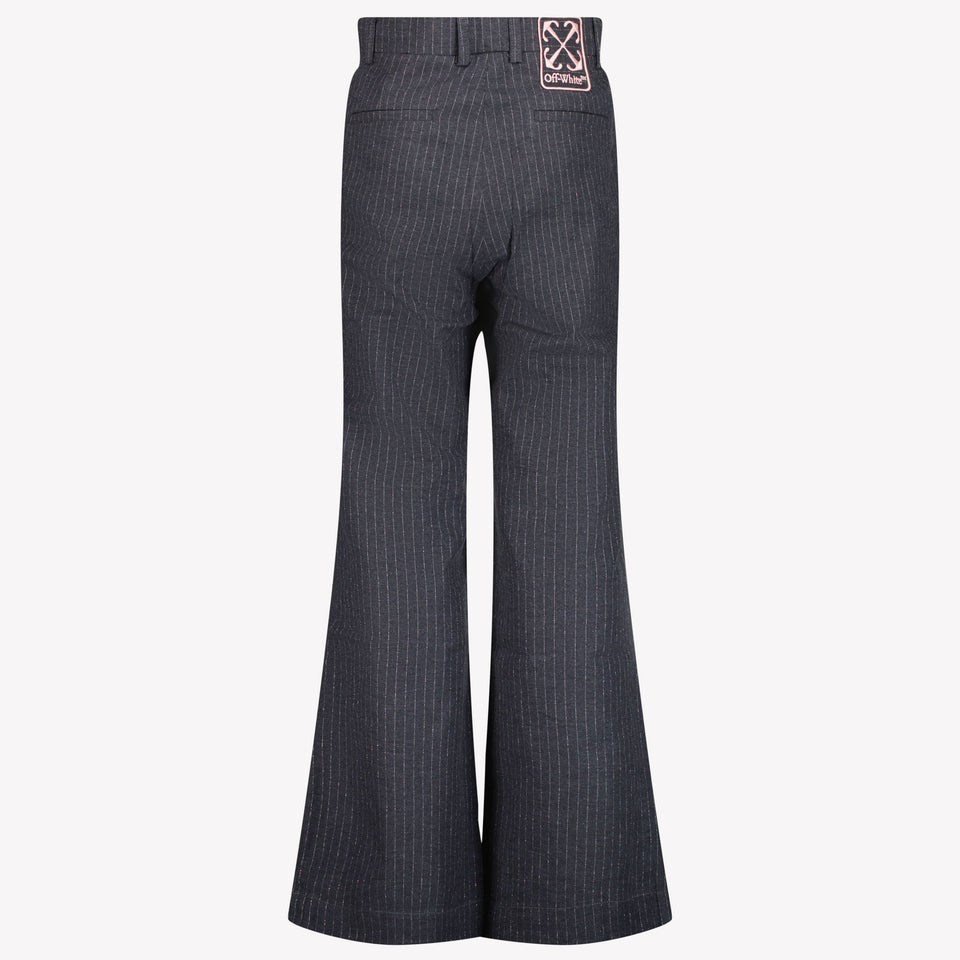 Off-White Meisjes Broek Antraciet