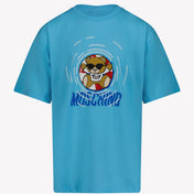 Moschino Kinder Unisex T-shirt Turquoise