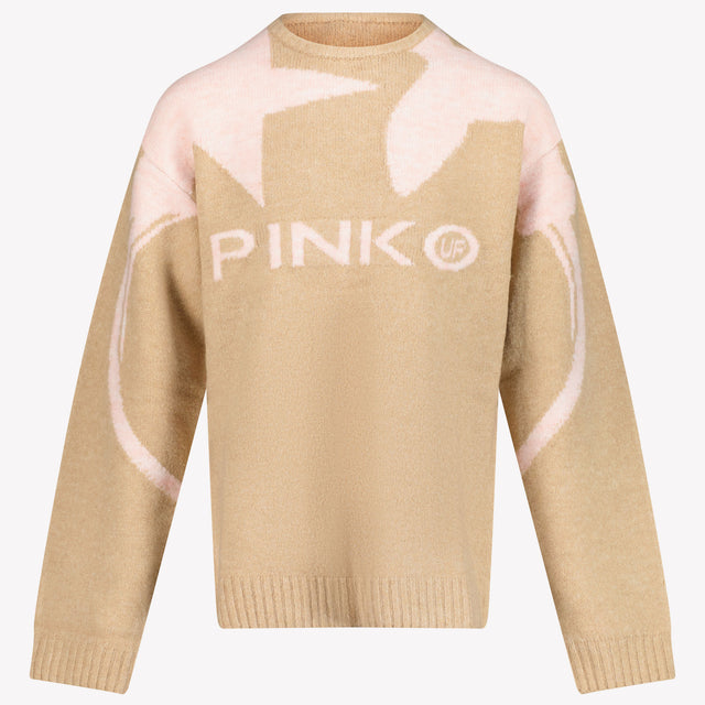 Pinko Girls sweater Beige