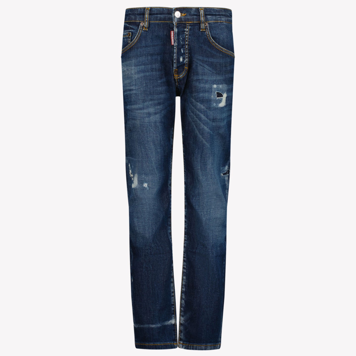 Dsquared2 Unisex Jeans Donker Blauw