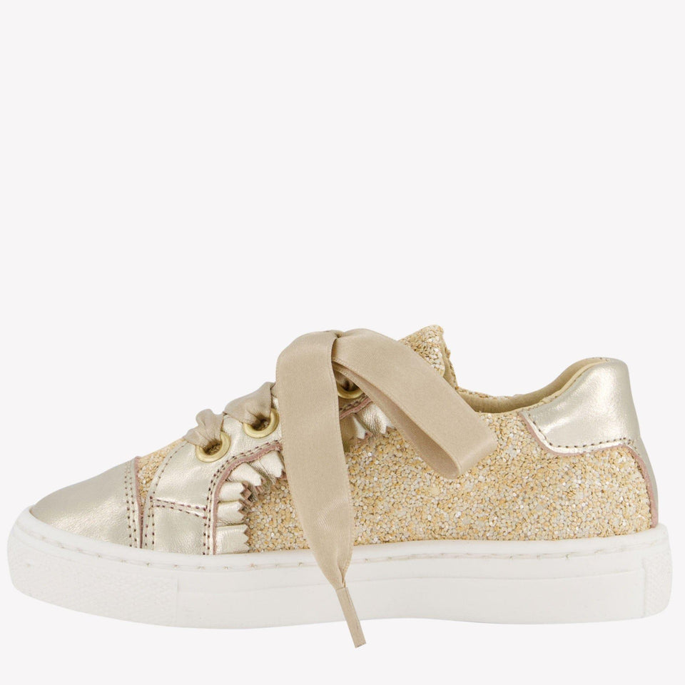 Andanines Meisjes Sneakers In Beige