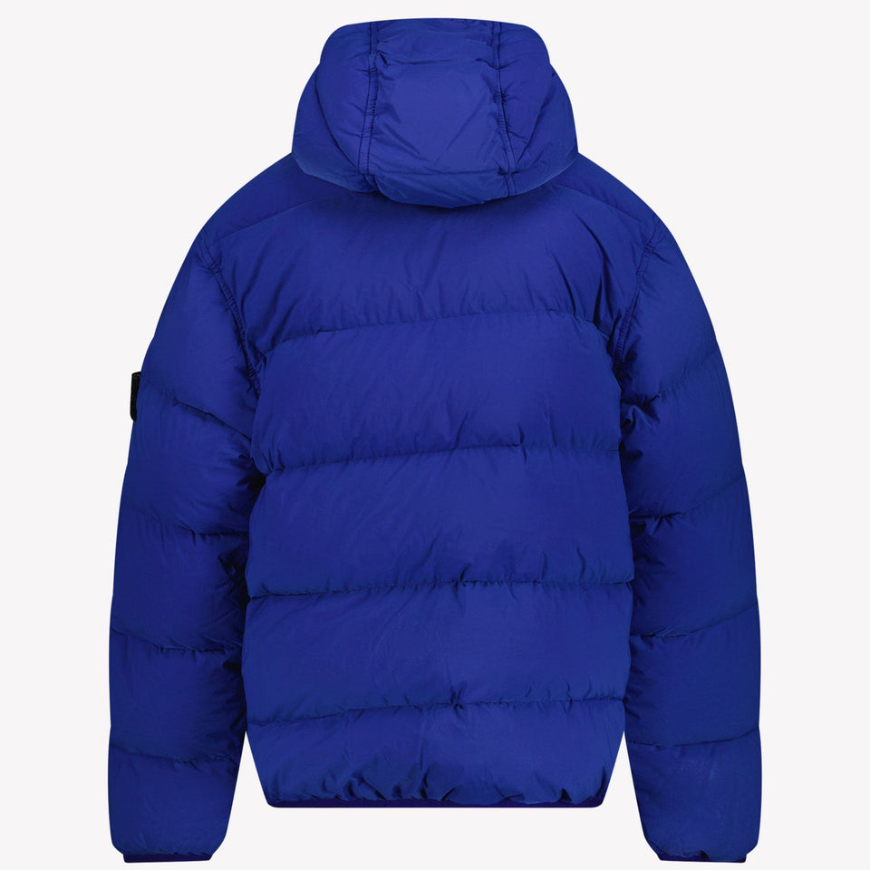 Stone Island Jongens Winterjassen Cobalt Blauw