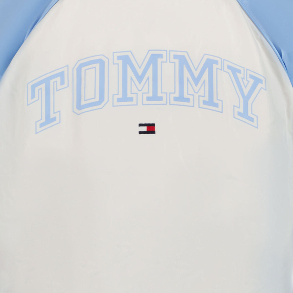 Tommy Hilfiger Meisjes Tussenjas Licht Blauw