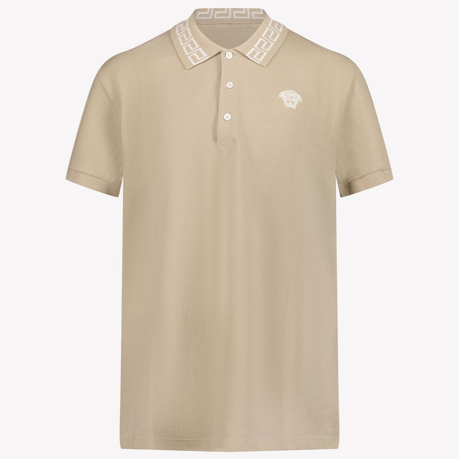 Versace Kinder Jongens Polo In Beige