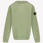 Stone Island Jongens Trui Olijf Groen