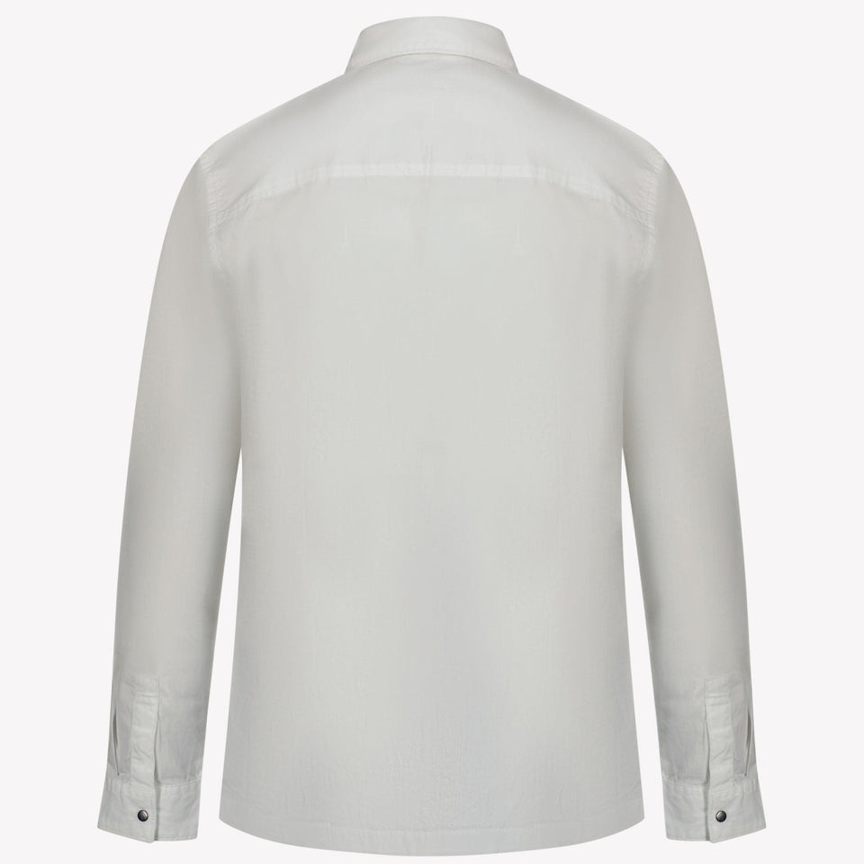 Calvin Klein Jongens Overhemd Wit