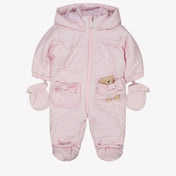 Lapin House Baby Girls Ski Suits Light Pink