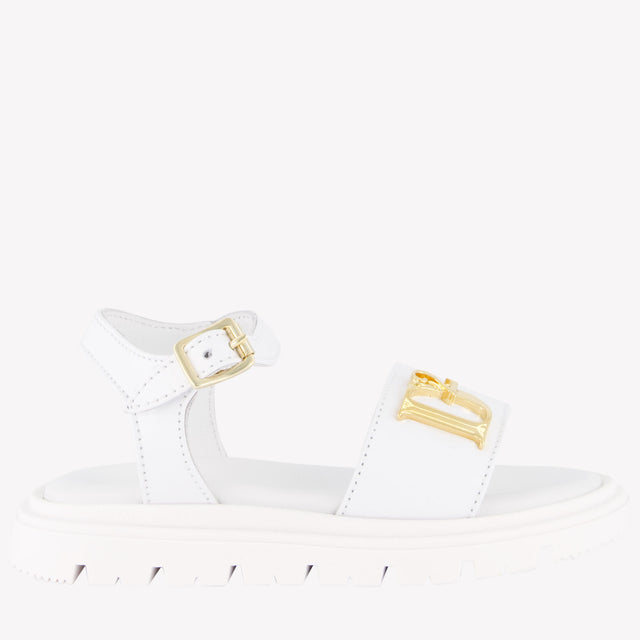 Dsquared2 Girls Sandals In White