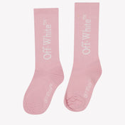 Off-White Meisjes Sokken Roze