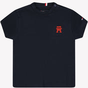 Tommy Hilfiger Baby Jongens T-shirt Navy