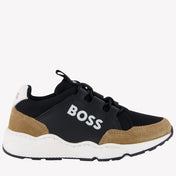 Boss Jongens Sneakers Beige