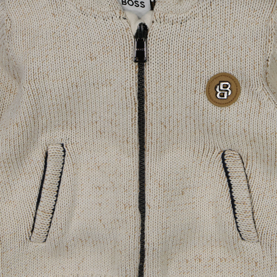 Boss Baby boys vest Beige