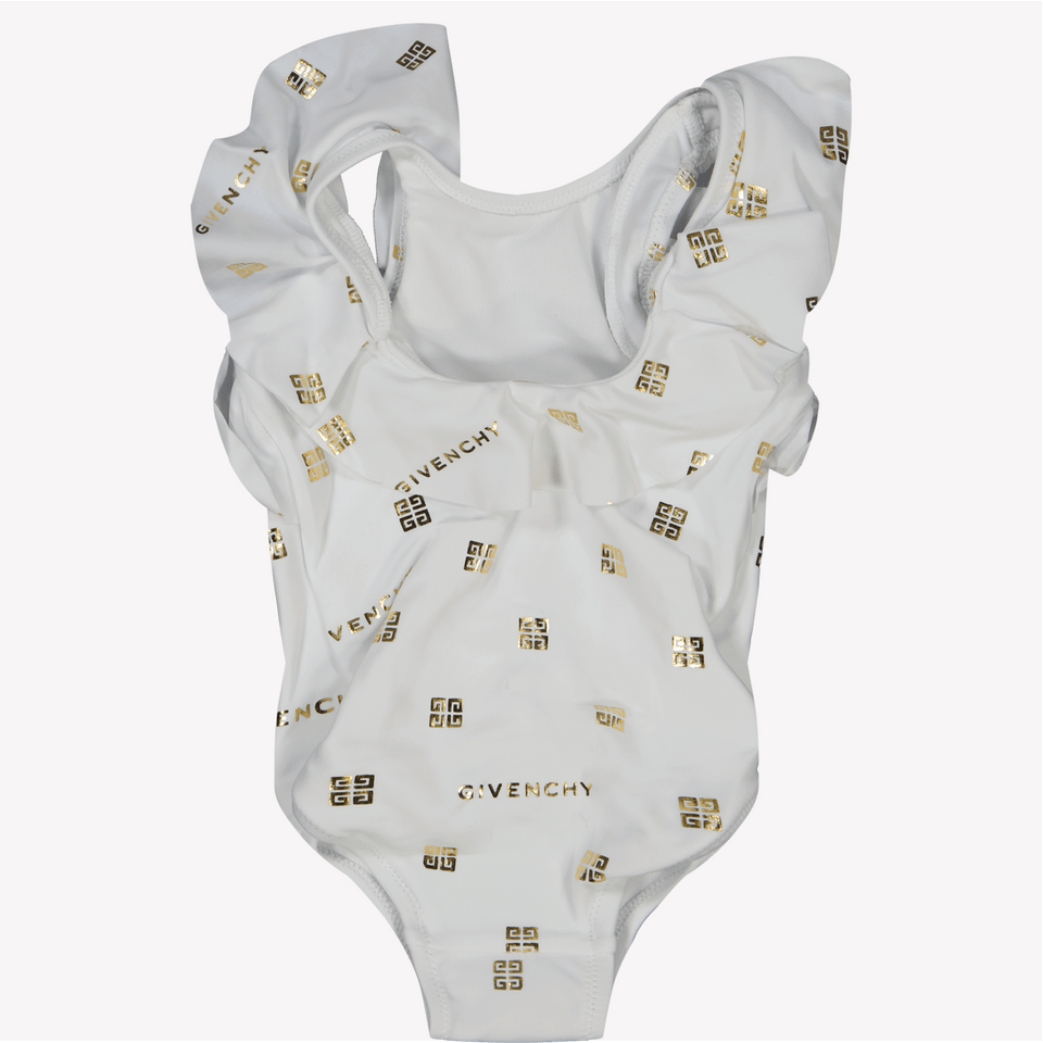 Givenchy Baby Meisjes Zwemkleding Wit