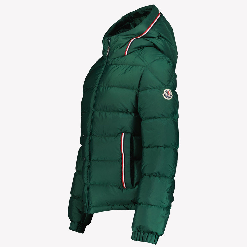 Moncler Merary Jongens Winterjassen Donker Groen