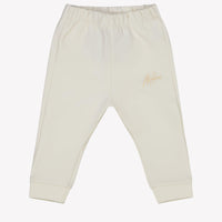 Malelions Baby Unisex Trouser Off-White
