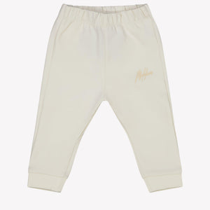Malelions Baby Unisex Trouser Off-White