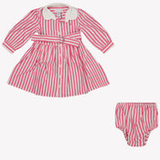 Ralph Lauren Baby Meisjes Jurk In Fuchsia