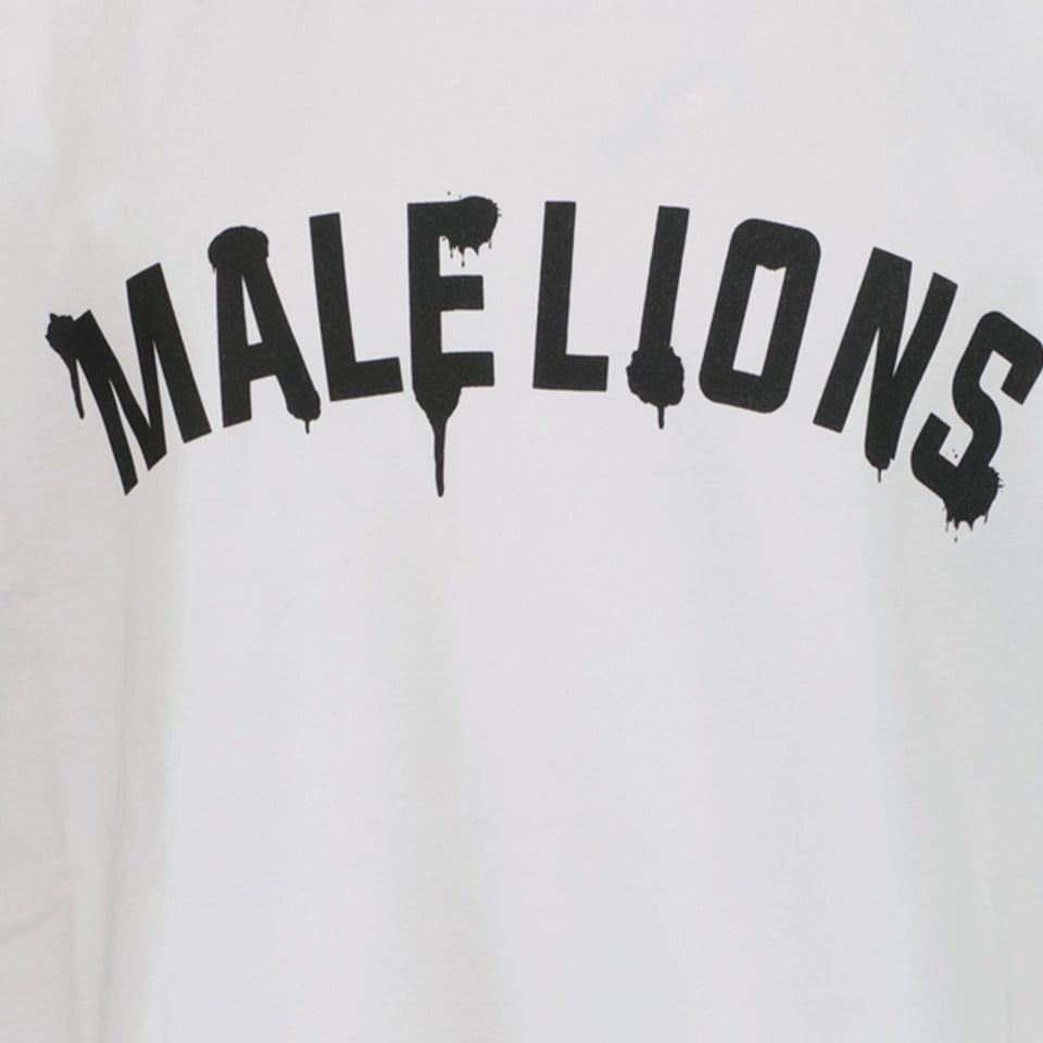 Malelions Unisex T-shirt Wit