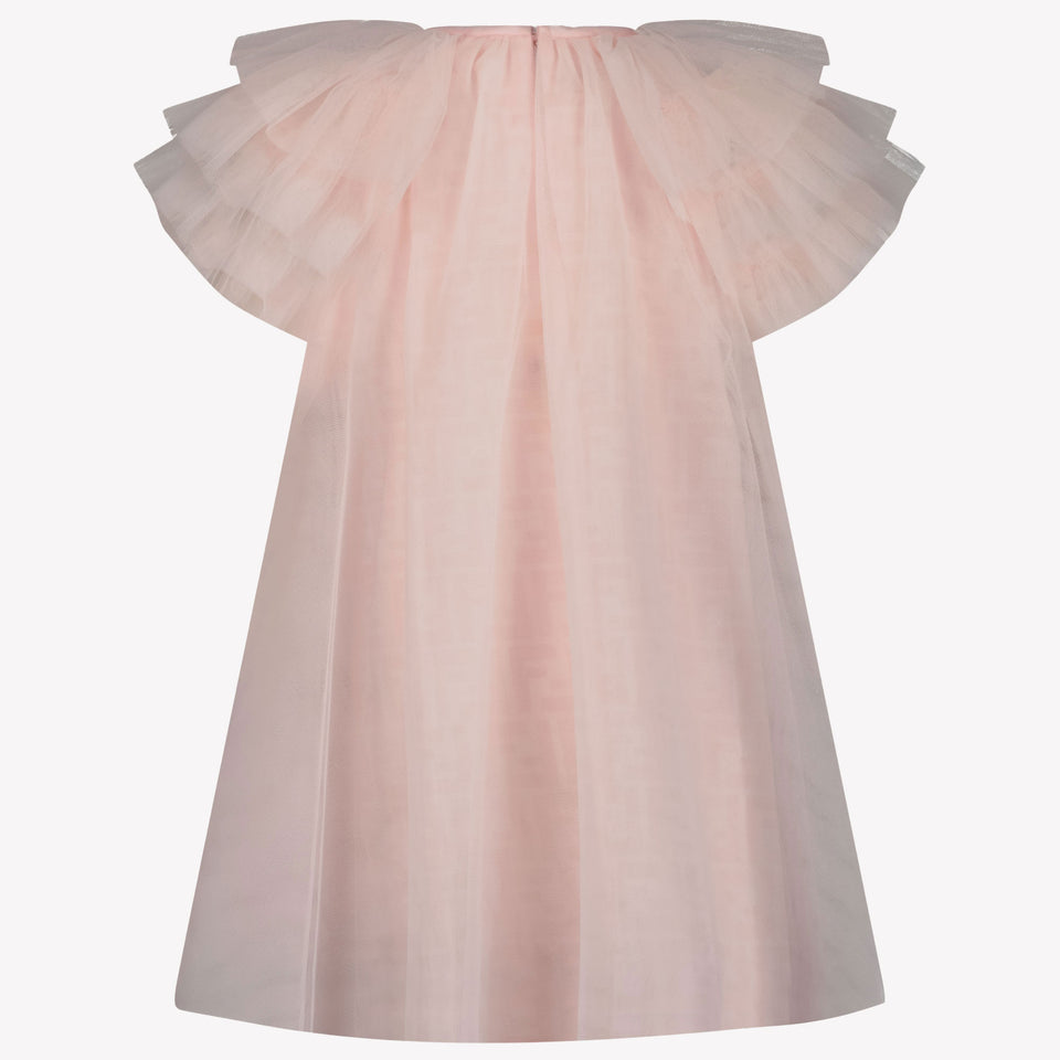 Fendi Children's girls dress Light Pink