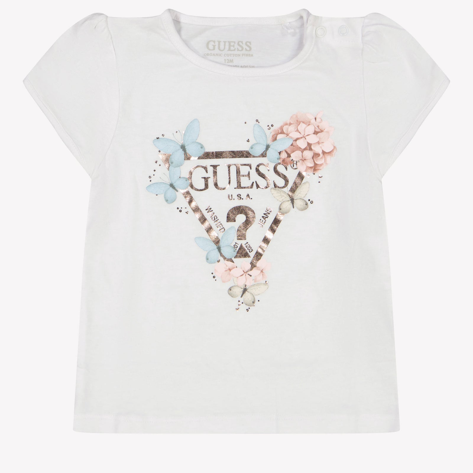 Guess Baby Girls T-Shirt in White