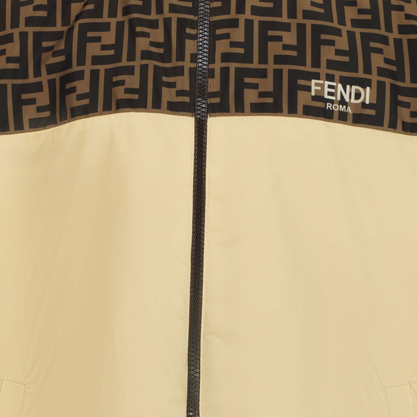 Fendi Kinder Jongens Zomerjas In Beige