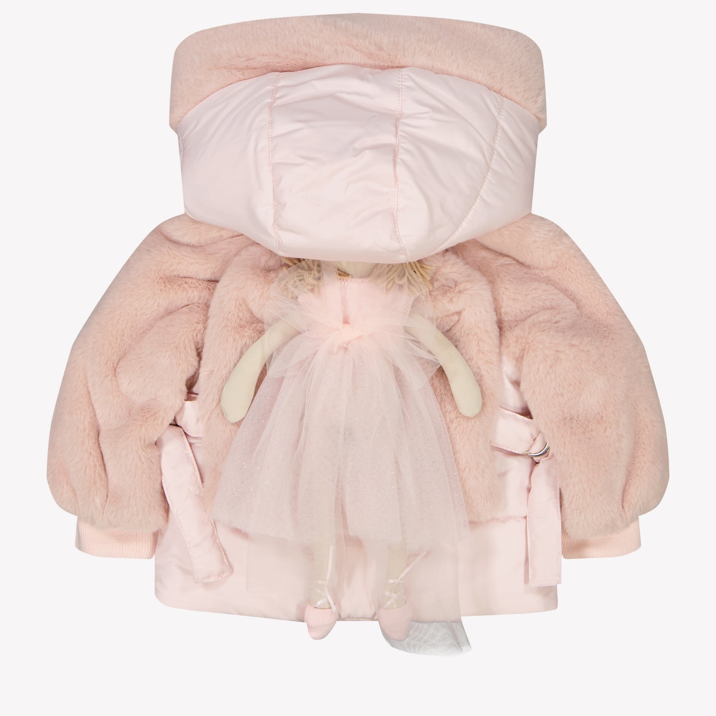 Lapin House Baby Meisjes Jas Licht Roze