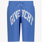 Givenchy Kinder Jongens Shorts Blauw