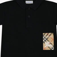 Burberry Johane Baby Boys Polo  Black