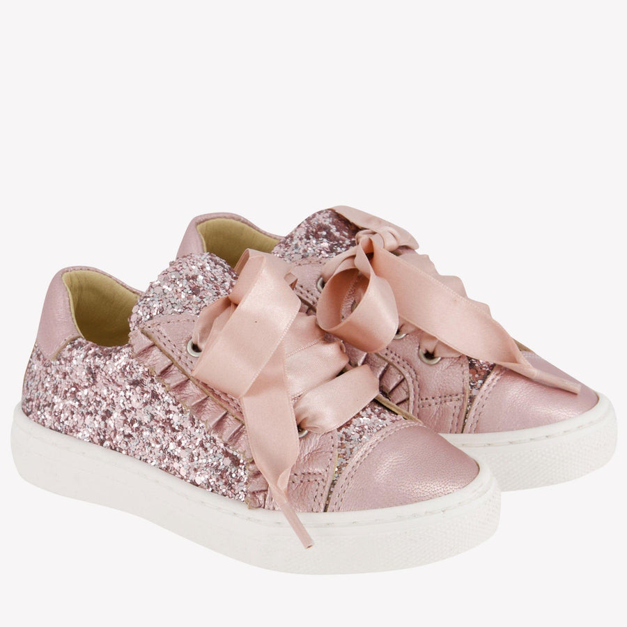 Andanes Girls Sneakers  Light Pink