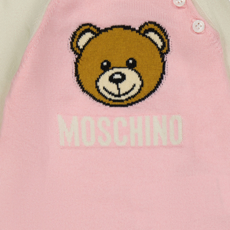 Moschino Baby Unisex Boxpakje Licht Roze