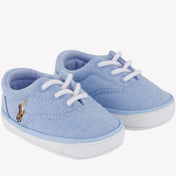 Ralph Lauren Baby Jongens Sneakers Licht Blauw