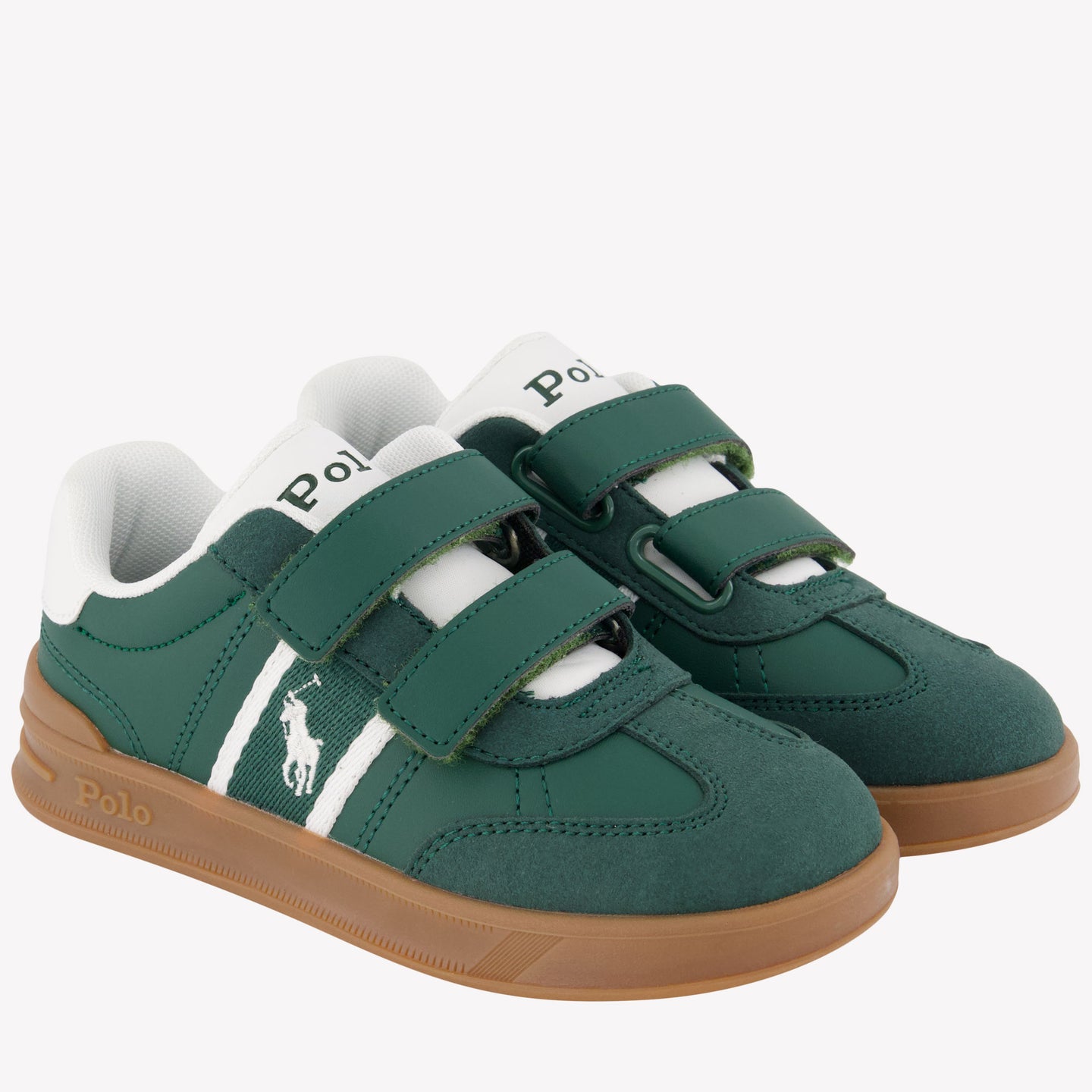 Ralph Lauren Heritage Court Boys Sneakers Green