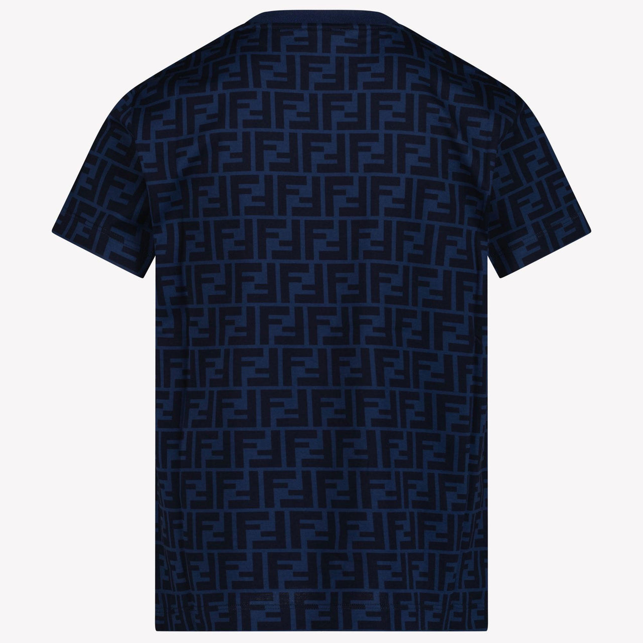 Fendi Kinder Unisex T-Shirt In Navy
