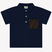 Fendi Baby boys polo in Navy