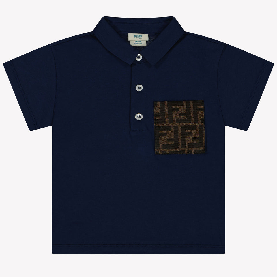 Fendi Baby boys polo in Navy