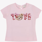 MonnaLisa Baby T-Shirt Licht Roze
