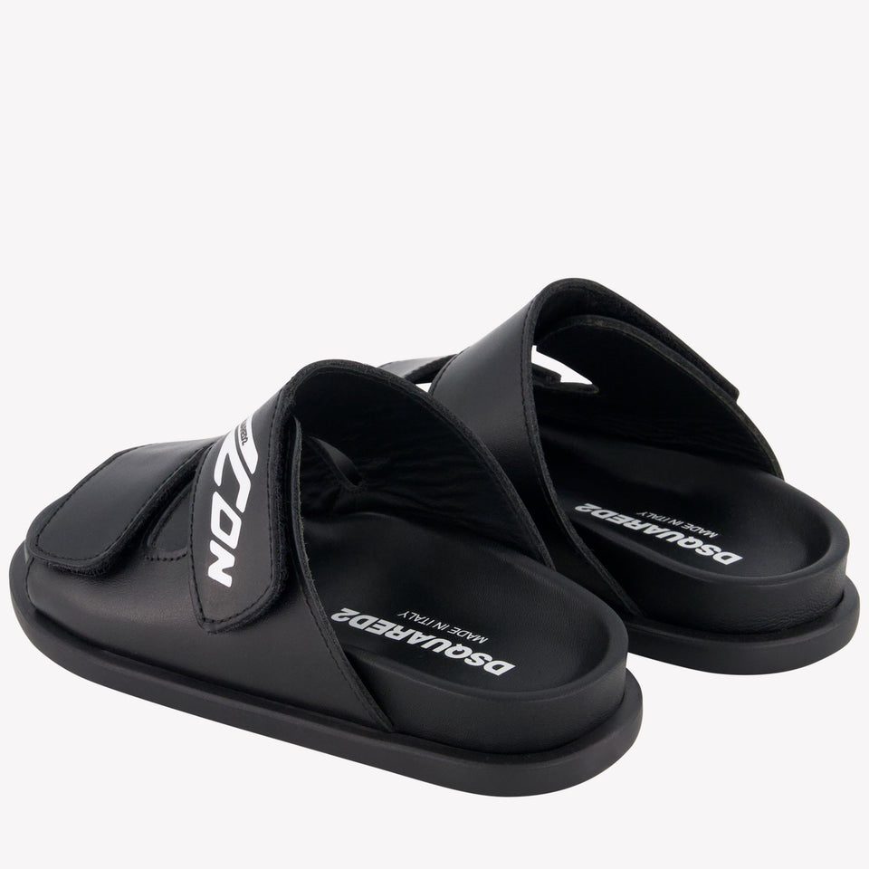 Dsquared2 Unisex Flipflops In Black