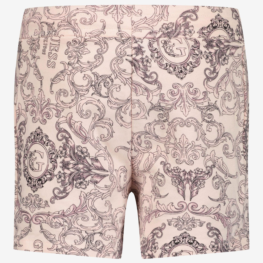 Guess Kids Girls Shorts  Salmon