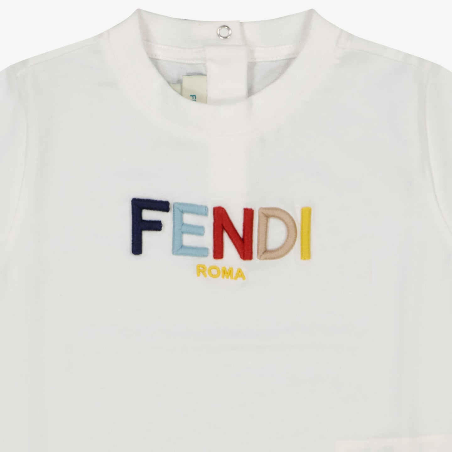 Fendi Baby Unisex T-shirt White