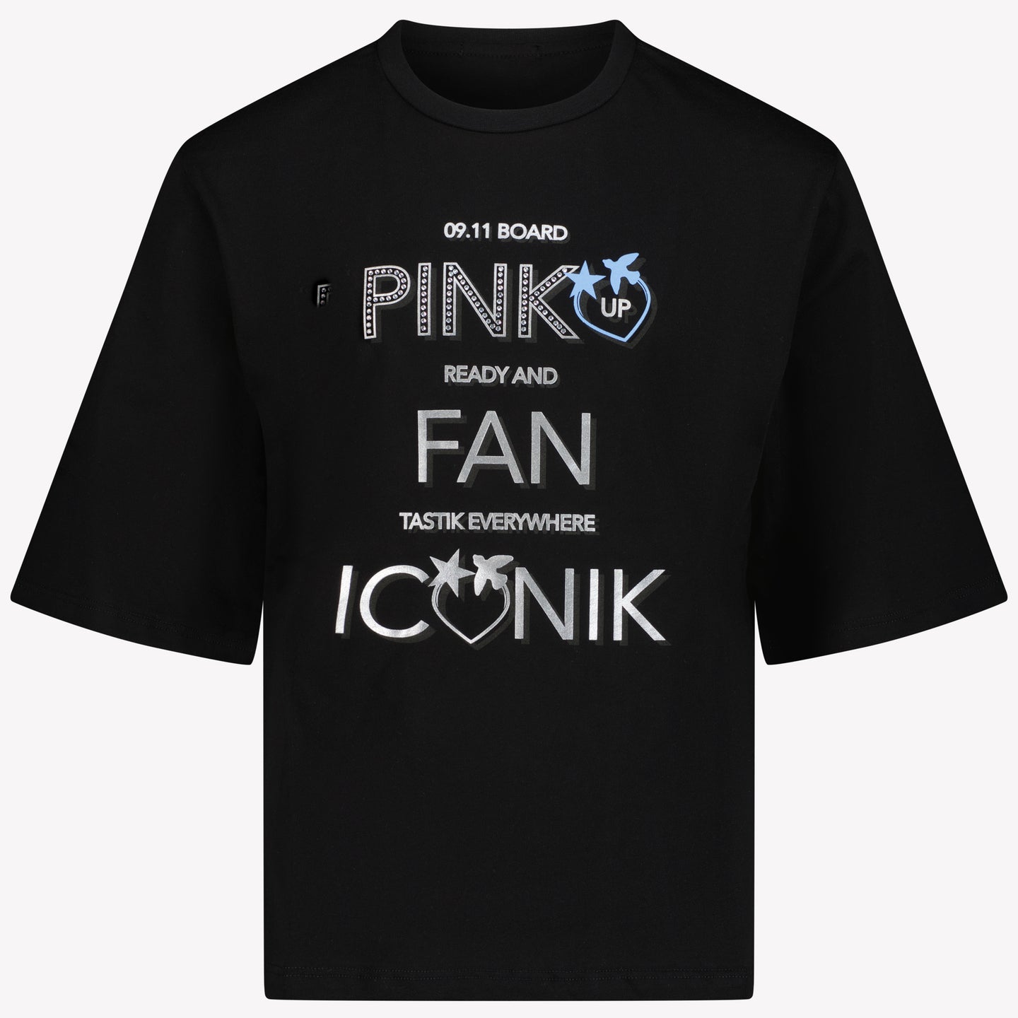 Pinko Meisjes T-shirt Zwart