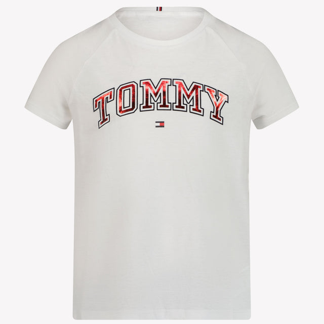 Tommy Hilfiger Meisjes T-shirt Wit