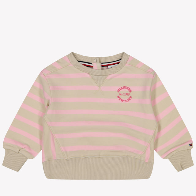 Tommy Hilfiger Baby Girls Sweater Pink