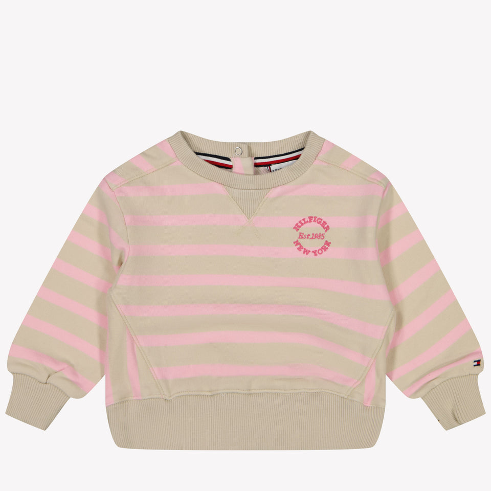 Tommy Hilfiger Baby Girls Sweater Pink