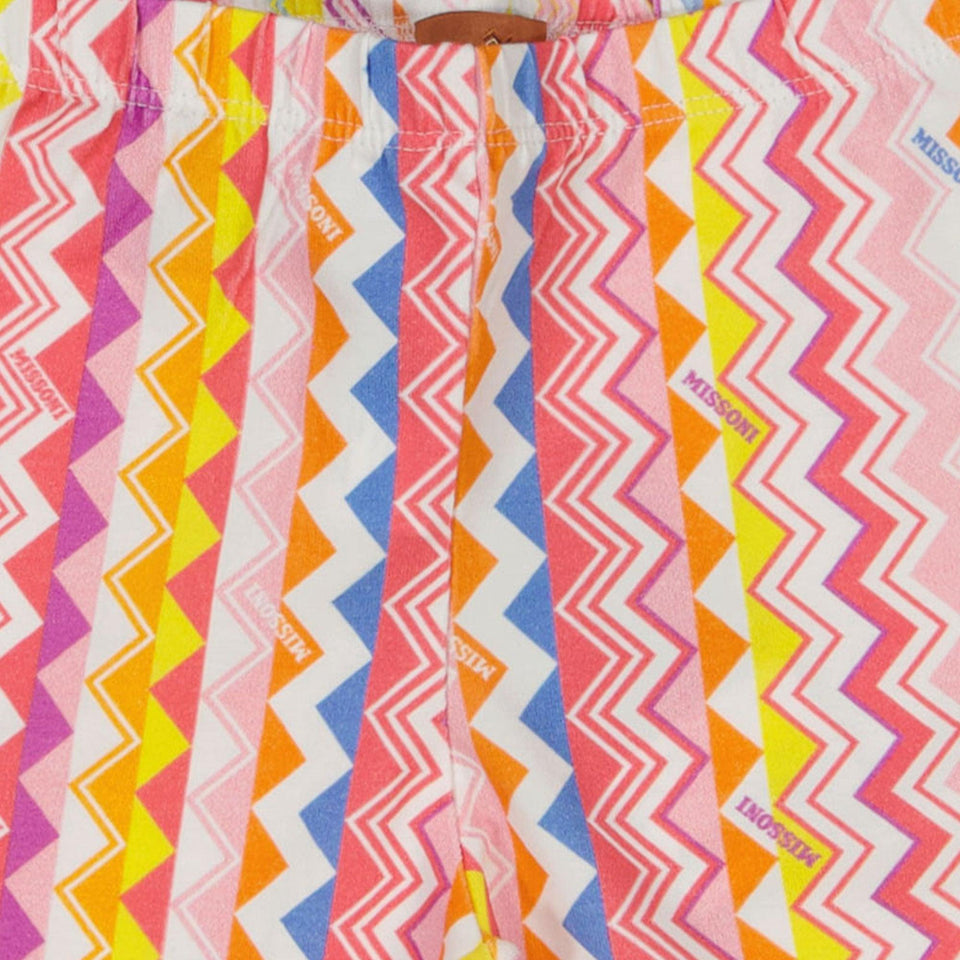 Missoni Baby Girls Leggings in Pink