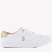 Ralph Lauren Girls Sneakers Gold